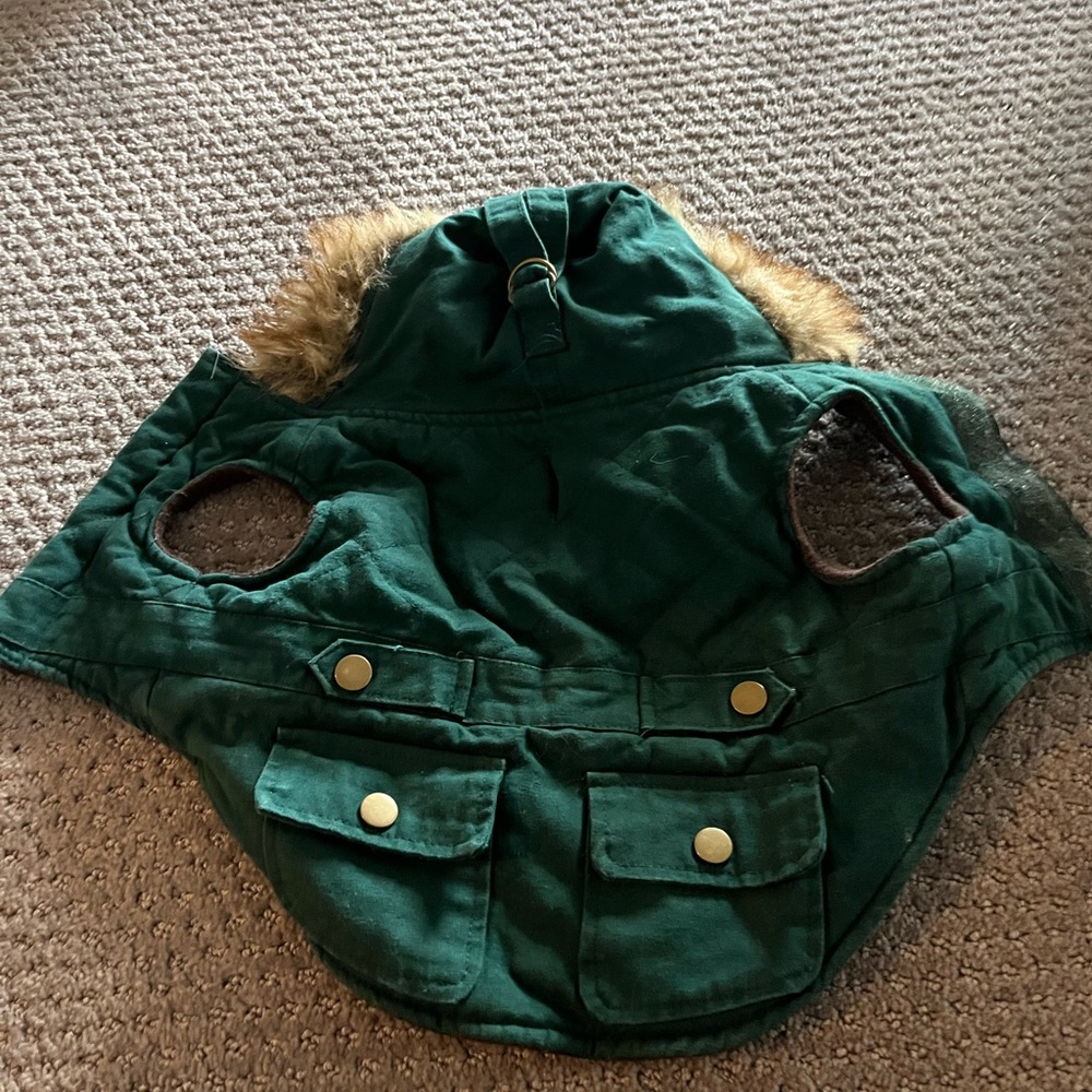 Dog pet cat puppy winter Christmas jacket sweater coat clothing lot